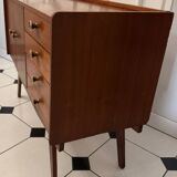 Vintage sideboard with compass feet