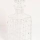 Mid-Century Transparent Crystal Carafe with Stopper, Europe, 1960s