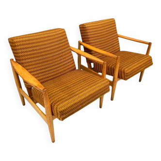 Pair of Armchairs by TON, Czechoslovakia, 1970s