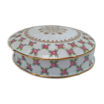 Bonbonniere en porcelaine de Limoges
