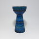 1950 1960 Rimini Blu Aldo London Diamond Bitossi ceramic candleholder