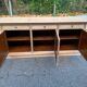 Buffet impérial rénové en bois du 20ème 190cm