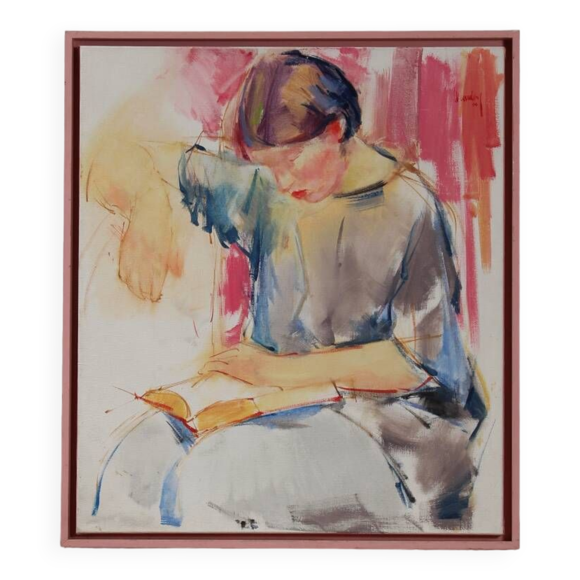 Tableau Figuratif Lecture Belgique 1994