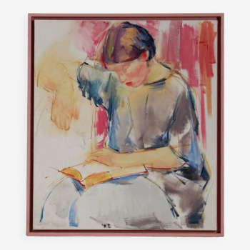 Figurative Painting Reading Belgium 1994