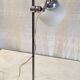 Articulated table lamp in chrome brass and opaline - mid 20th century.