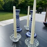 Trio of candle holders