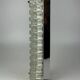 60s 70s wall lamp Limburg Germany Wall Sconce Ice Glass Chrome Space Age