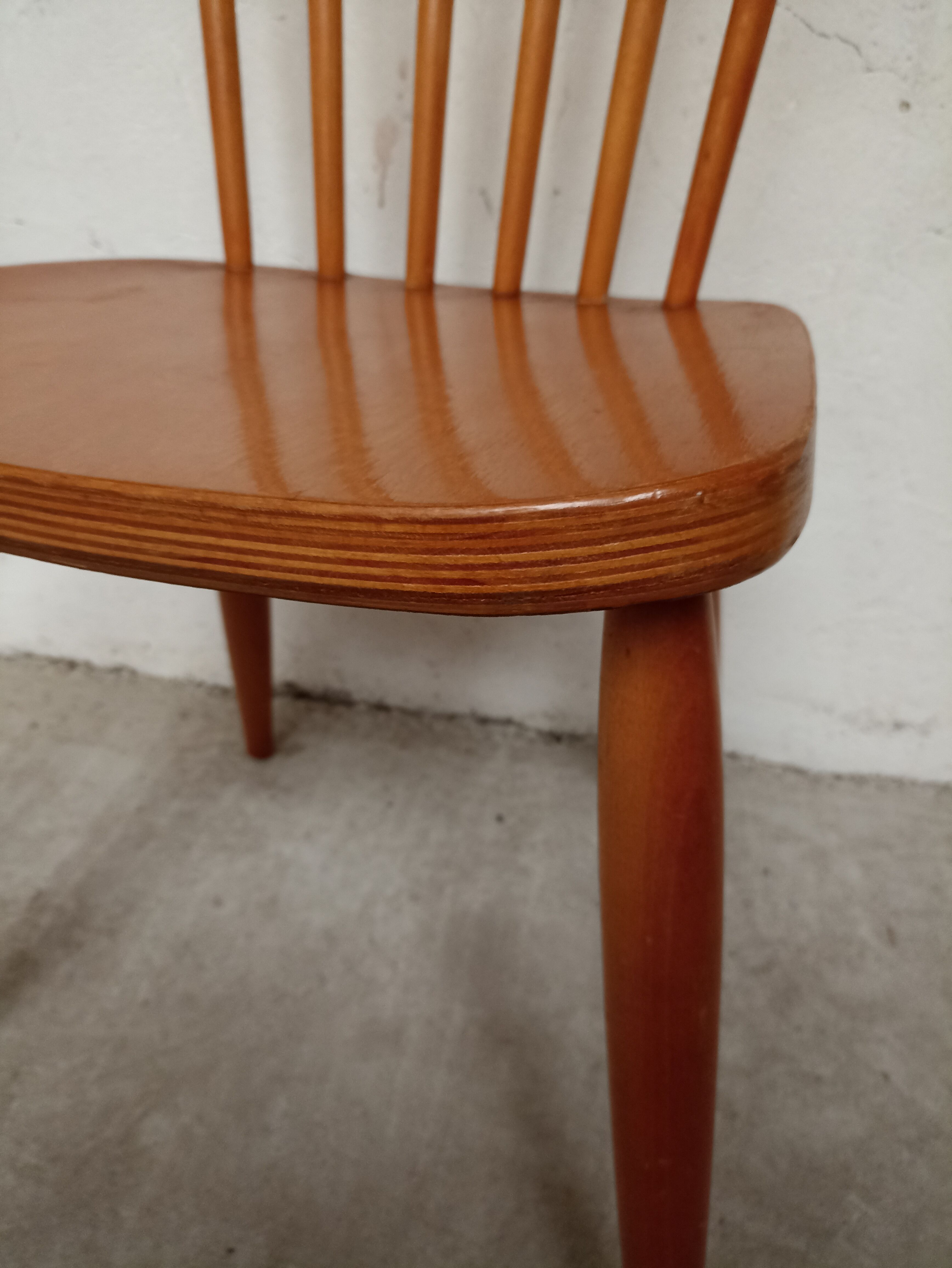 Set of 2 vintage bar chairs