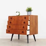 Commode en teck, design danois, années 1970, production: Danemark
