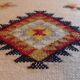 Lot of 2 ethnic wool cushions