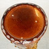 Art Nouveau slip ceramic umbrella stand