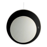Miroir vintage rond design, Italie 1960s-1970s