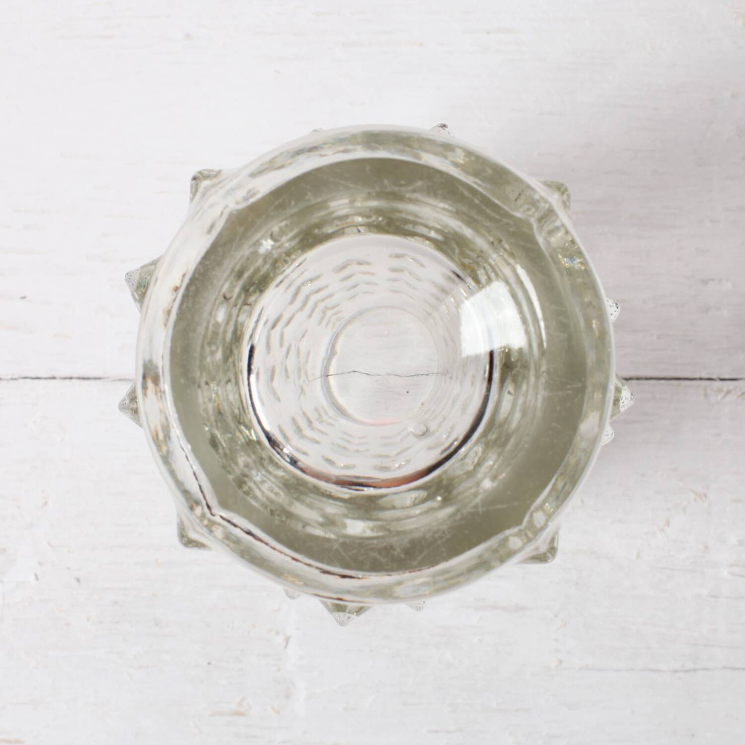 Mid-Century Spiky Glass Vase by Pavel Panek, Czech Republic / 1971