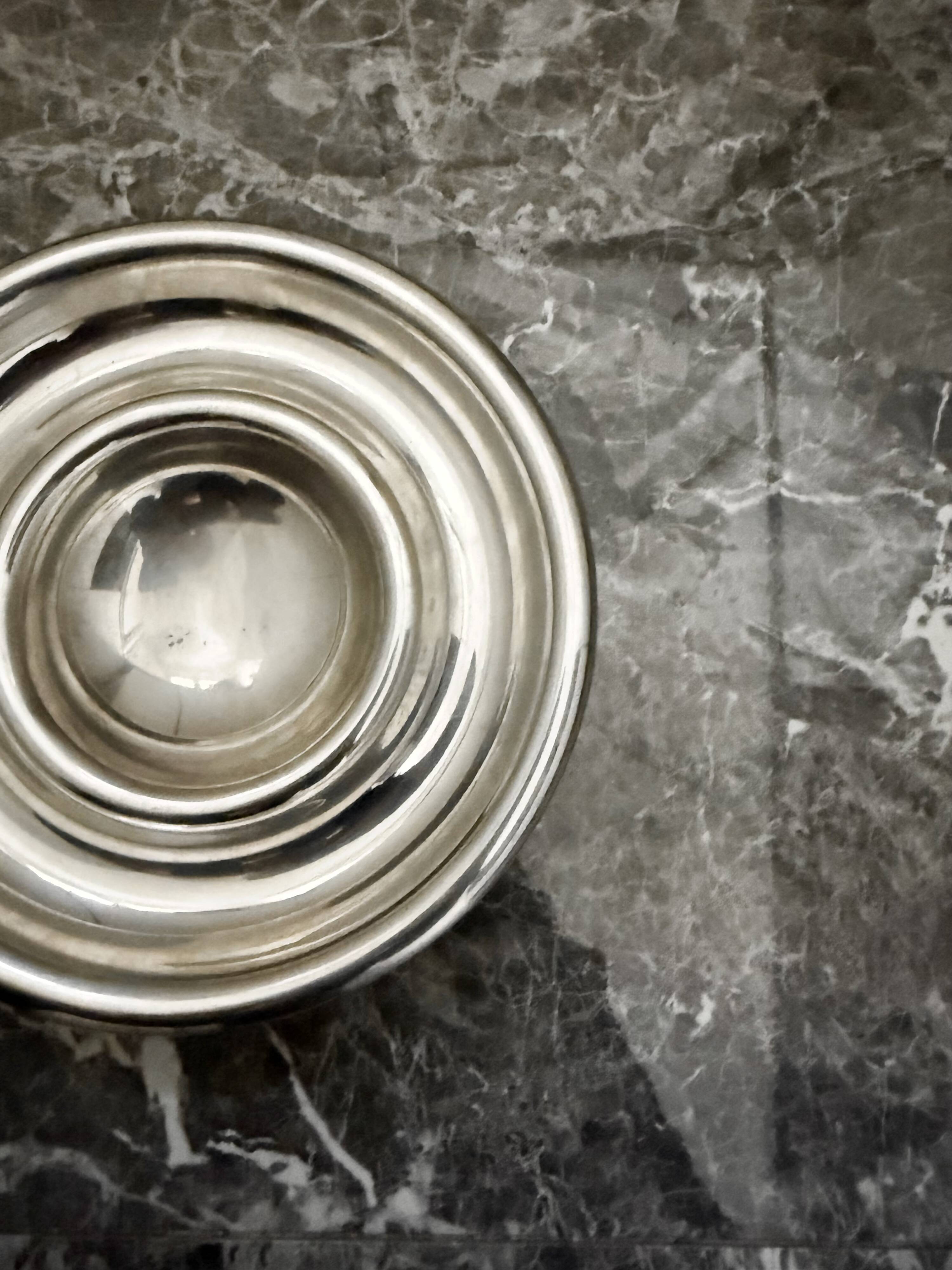 Ashtray by Enzo Mari for Danese Milano, Italy, 1970s.