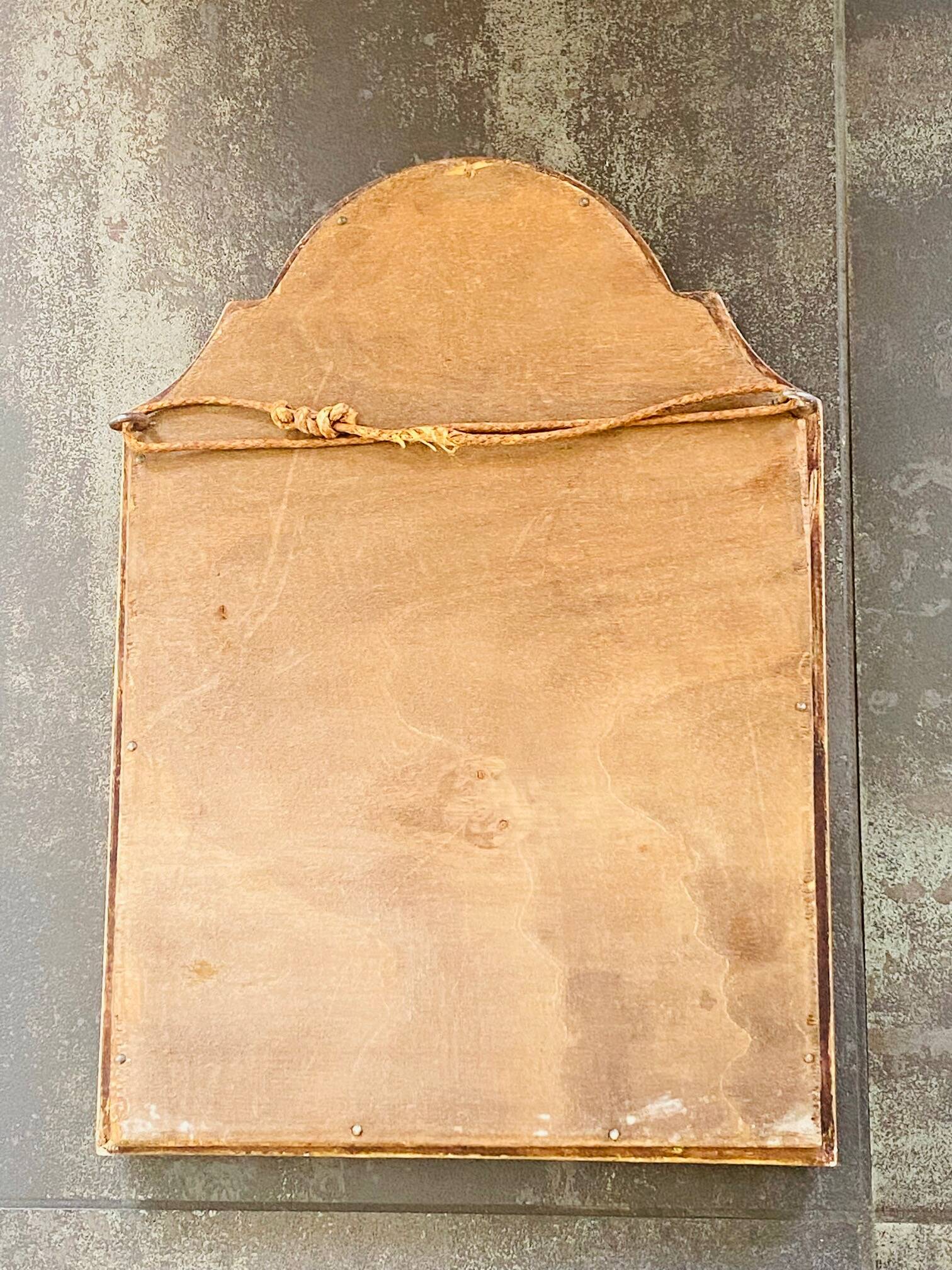 Antique gold mirror 32x22cm