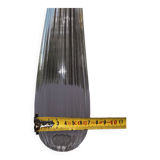 Salviati soliflore vase Aria Piccolo model in transparent ribbed glass