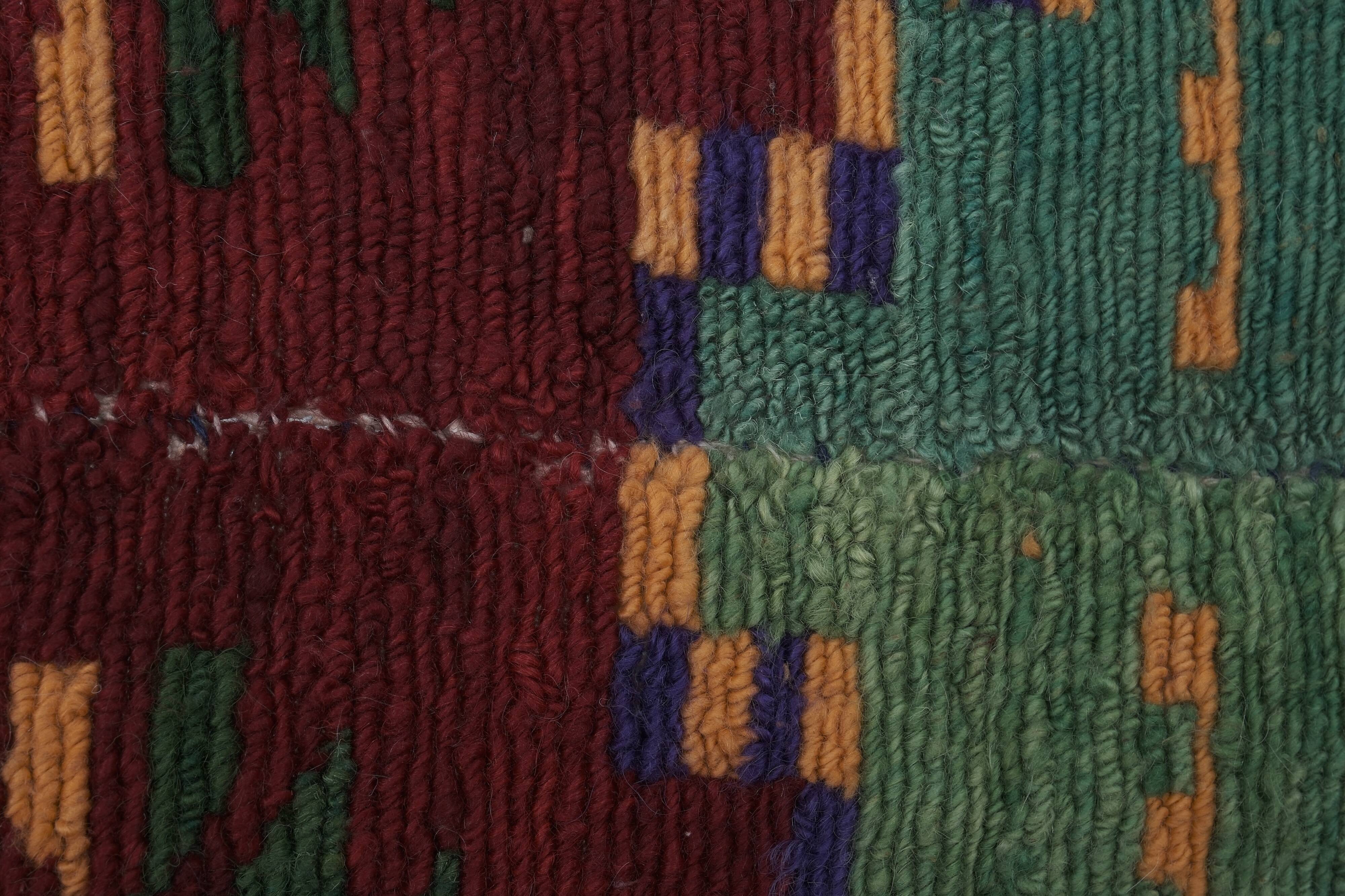 Vintage Turkish Oushak Rug Handwoven 107x160 cm