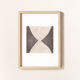 Peinture sur papier illustration M176 signée Eawy