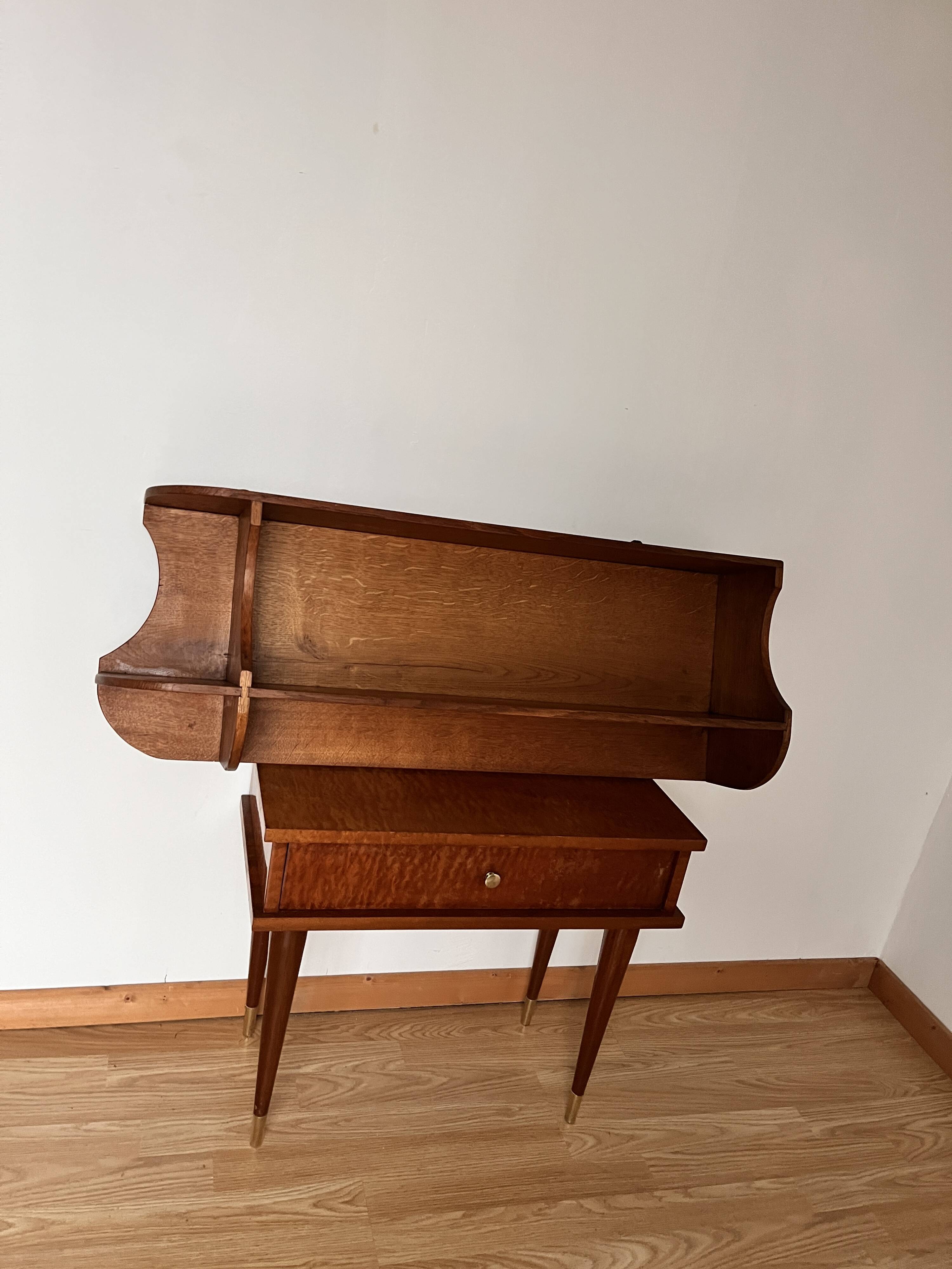 wooden wall shelf
