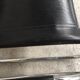 Set of 4 black leather chairs by Ludwig Mies Van Der Rohe