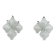 Mid-century Tulipan glass pair of sconces by Kalmar, Austria, 1960s