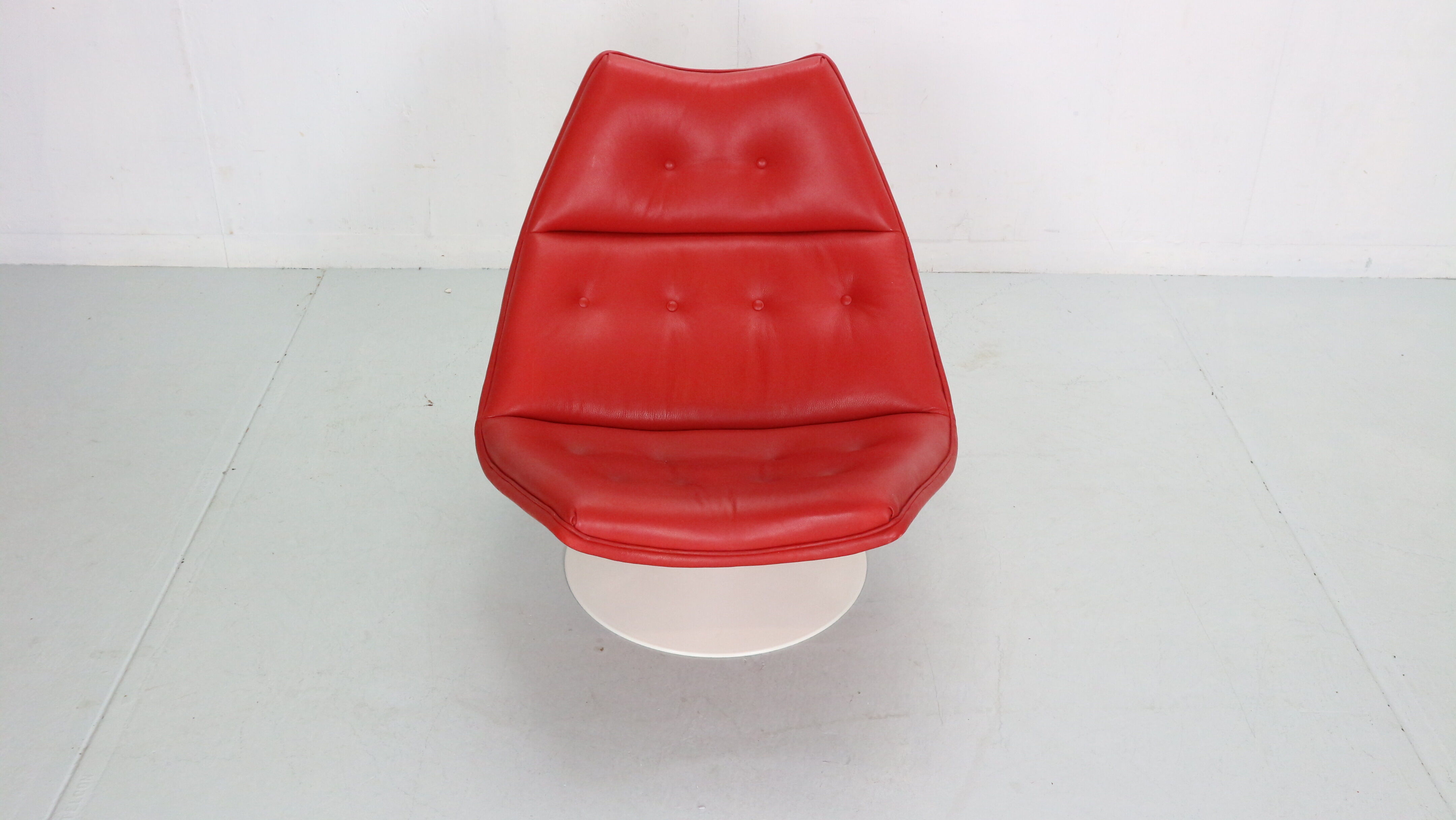 Fauteuil pivotant F511 de Geoffrey Harcourt pour Artifort, années 1960, Pays-Bas