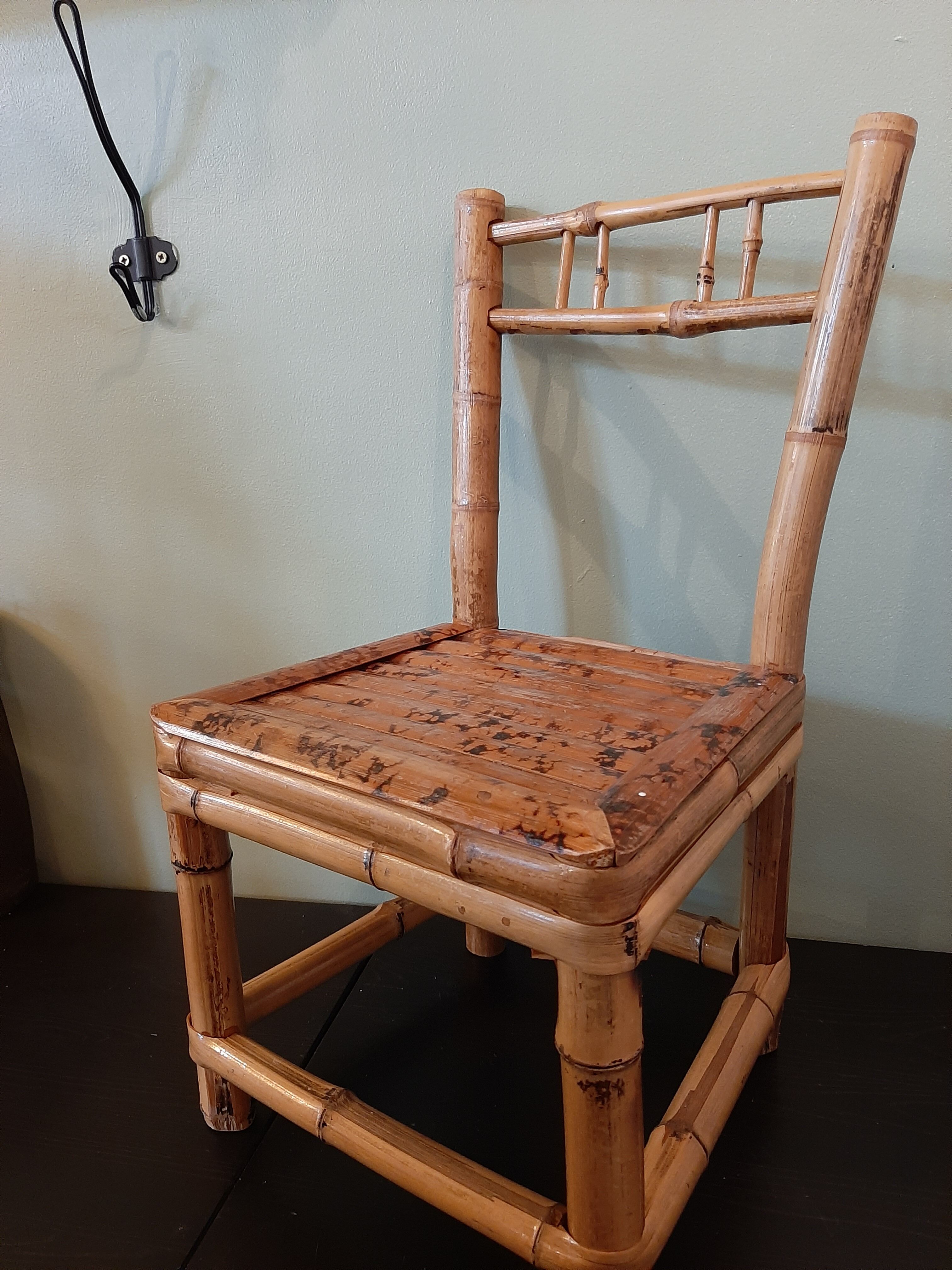 Bamboo chair child