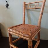 Bamboo chair child