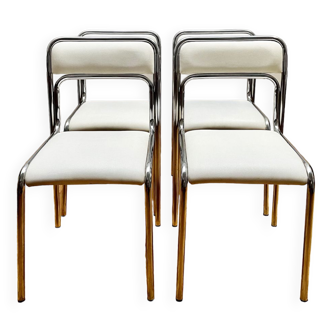 Vintage tubular chairs 70s
