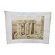 Photo Athènes Temple de la Victoire Aptère XIXe P. Moraïtes Albumine contrecollée sur carton