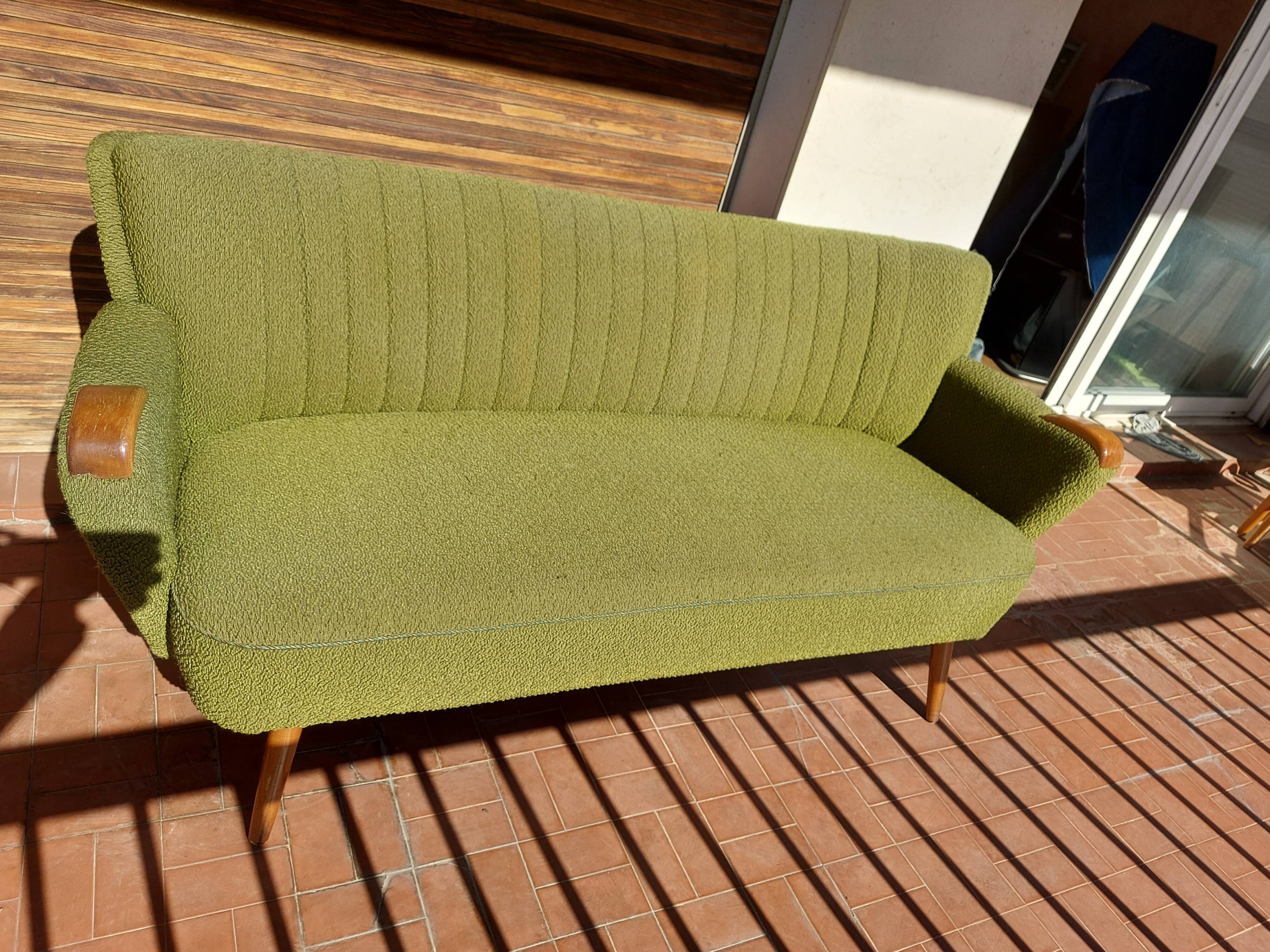 Cocktail sofa design 50's