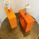 Paire de pied de lampes