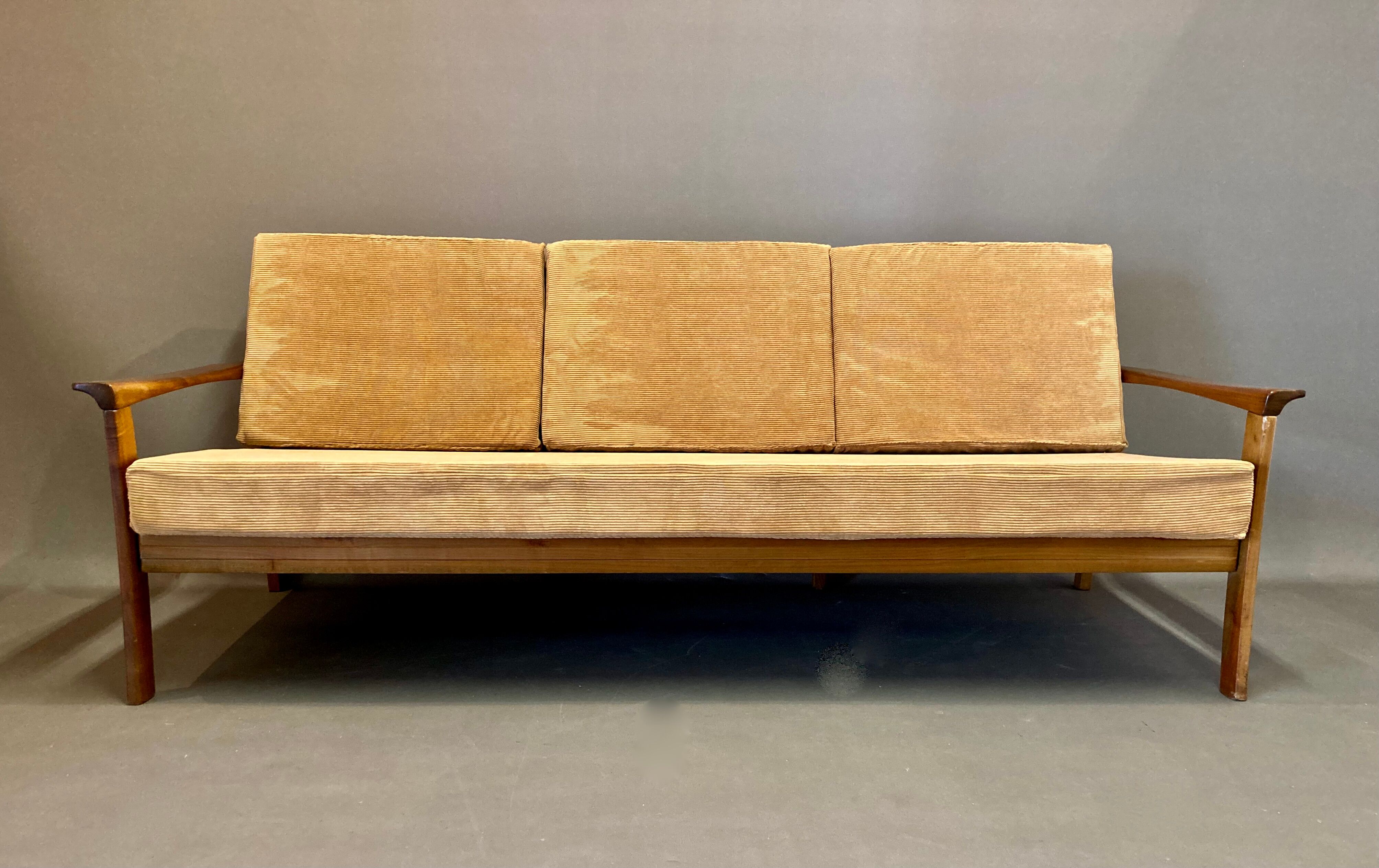 3-seater Scandinavian design sofa 1950.
