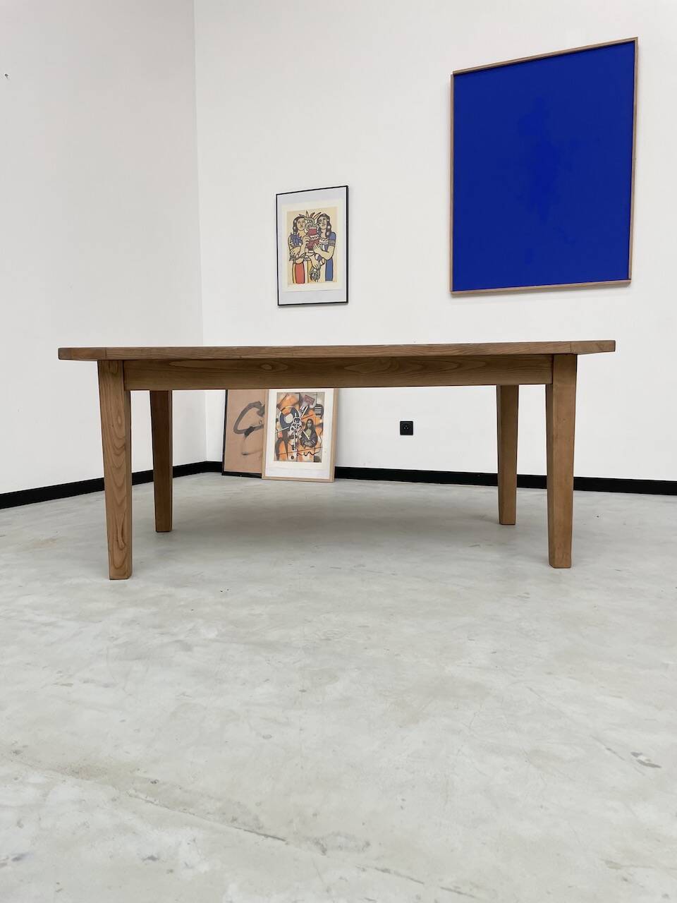 Oak farmhouse table 270 cm with extensions