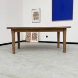 Oak farmhouse table 270 cm with extensions