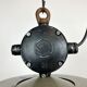 Industrial Black Enamel Factory Pendant Lamp, 1960s