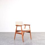 Mid-Century Danish Teak Chair by Svend Åge Eriksen for Glostrup, 1960s.