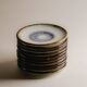 Set of 10 ceramic plates, vallauris, 1960s