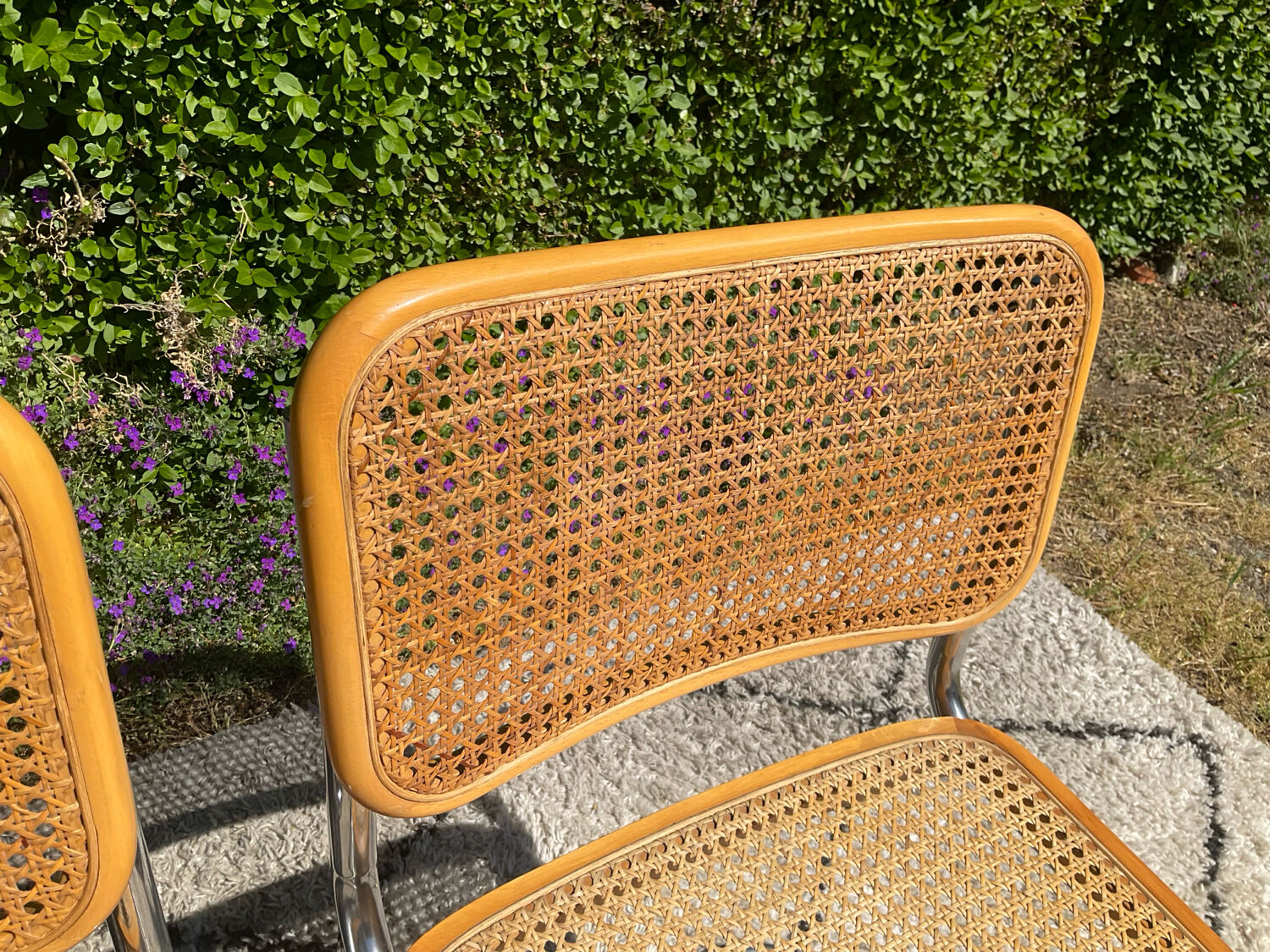 Paire de chaises Marcel Breuer Cesca B32