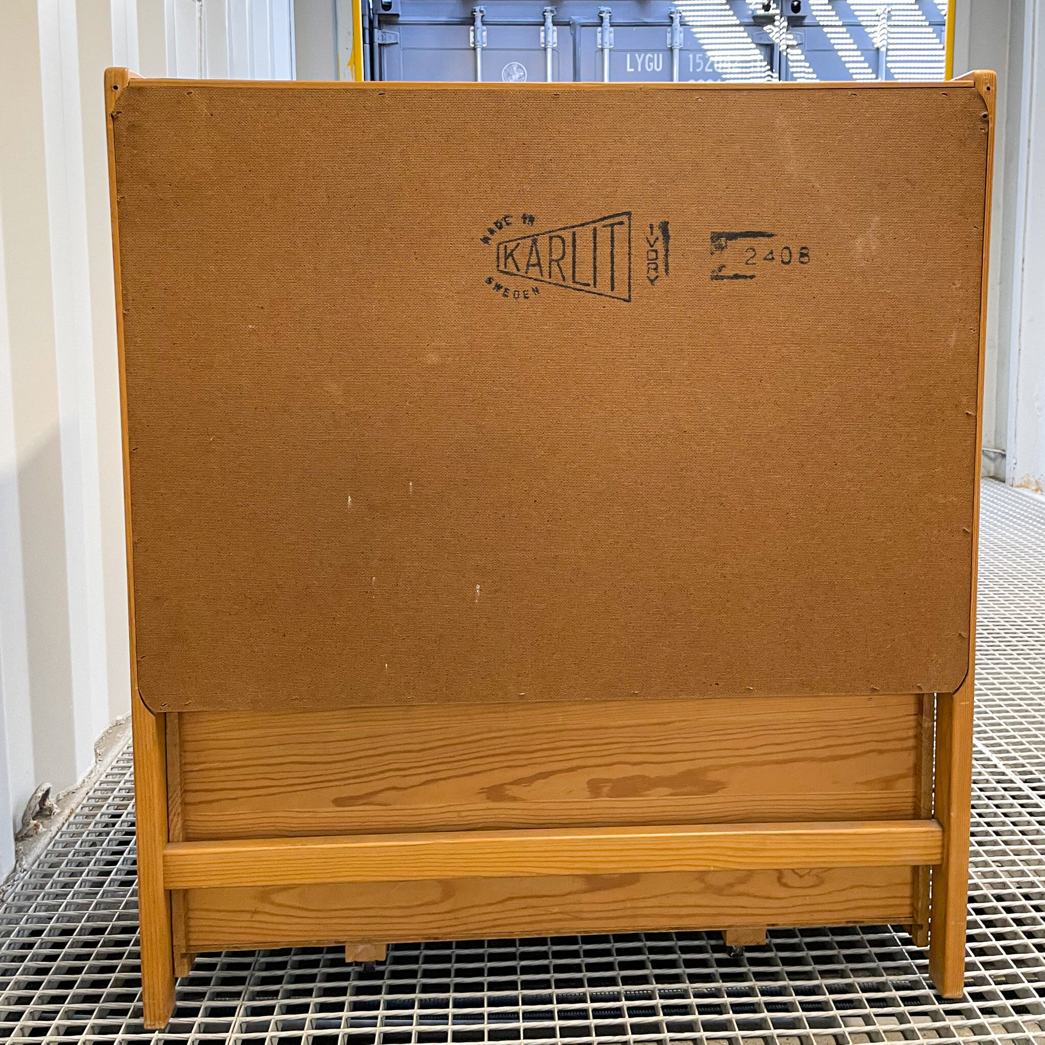 Scandinavian teak and pitchpin buffet