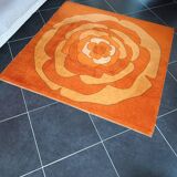 Tapis vintage 1970 Space Age