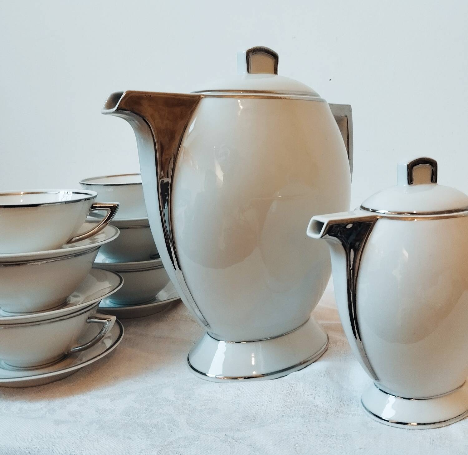 Art deco coffee service