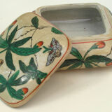 Candy decorated with foliage and butterflies