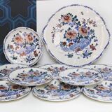 Gien tableware service with Rooster decoration.