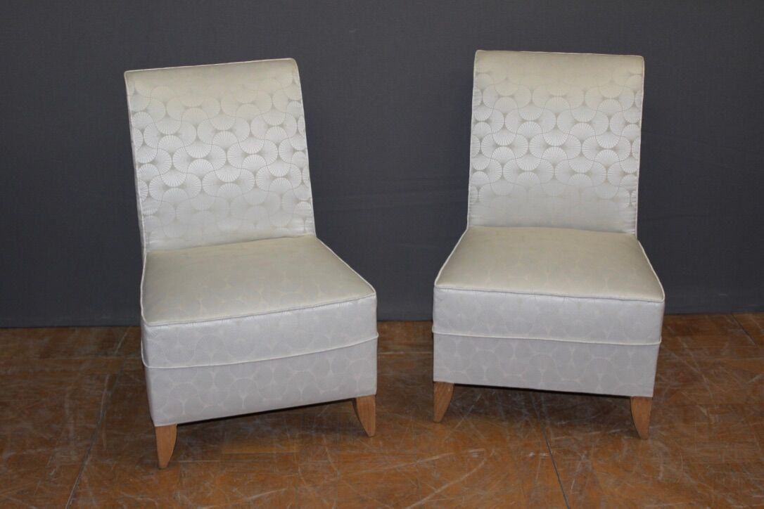 Pair of art deco armchairs circa 1940