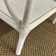 Vintage rattan side table / bedside table