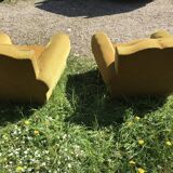 2 moustache club chairs