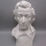 Porcelain bust of Frédéric CHOPIN