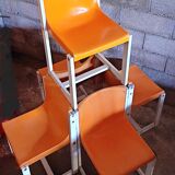 Monocoque chair gautier 1960-1970