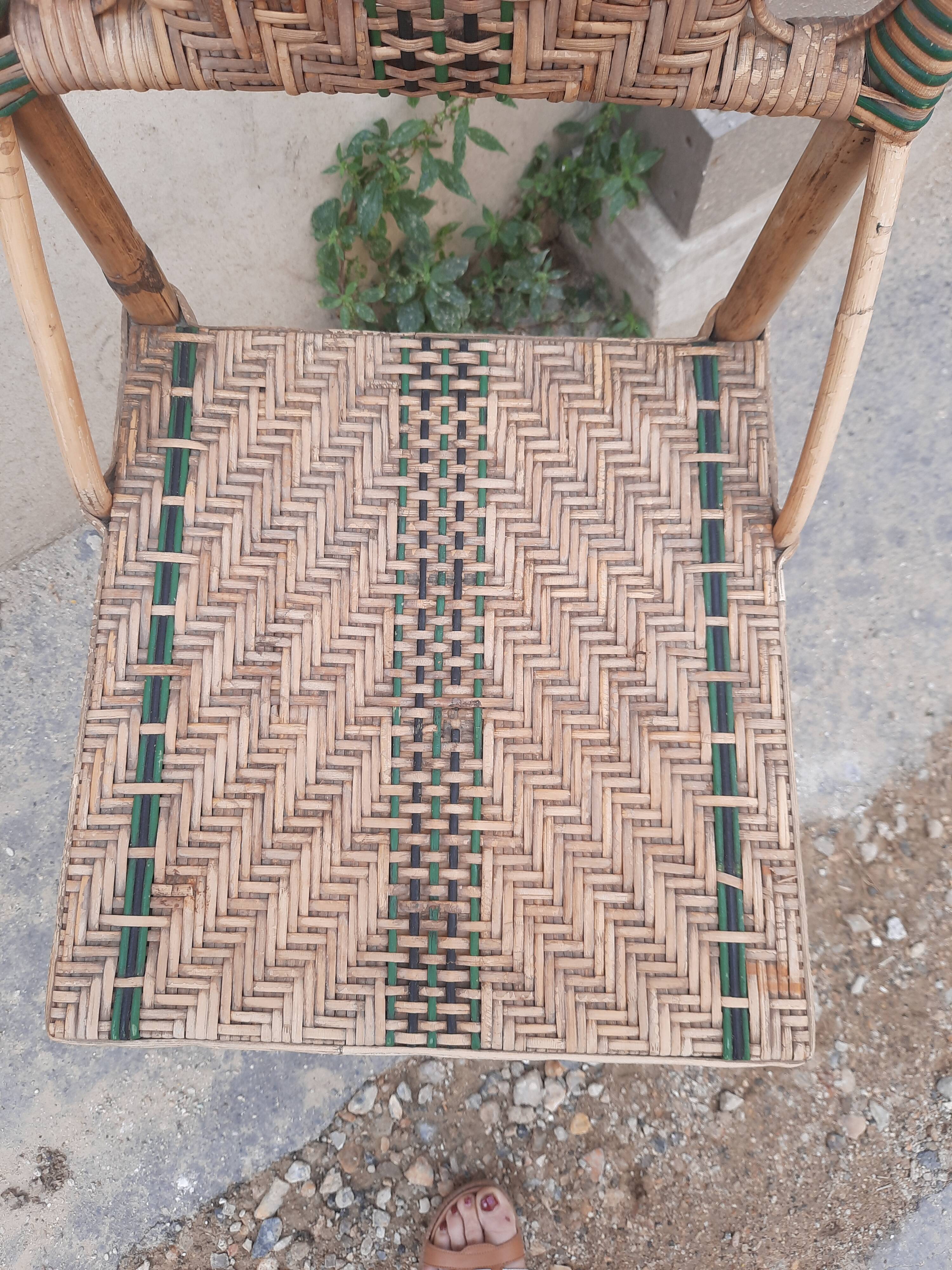 Rattan chair